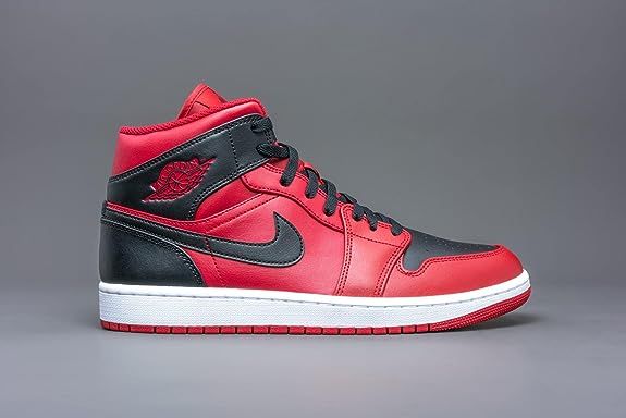 کتونی جردن وان مردانه نایک مشکی قرمز مدلair jordan 1 gym red black